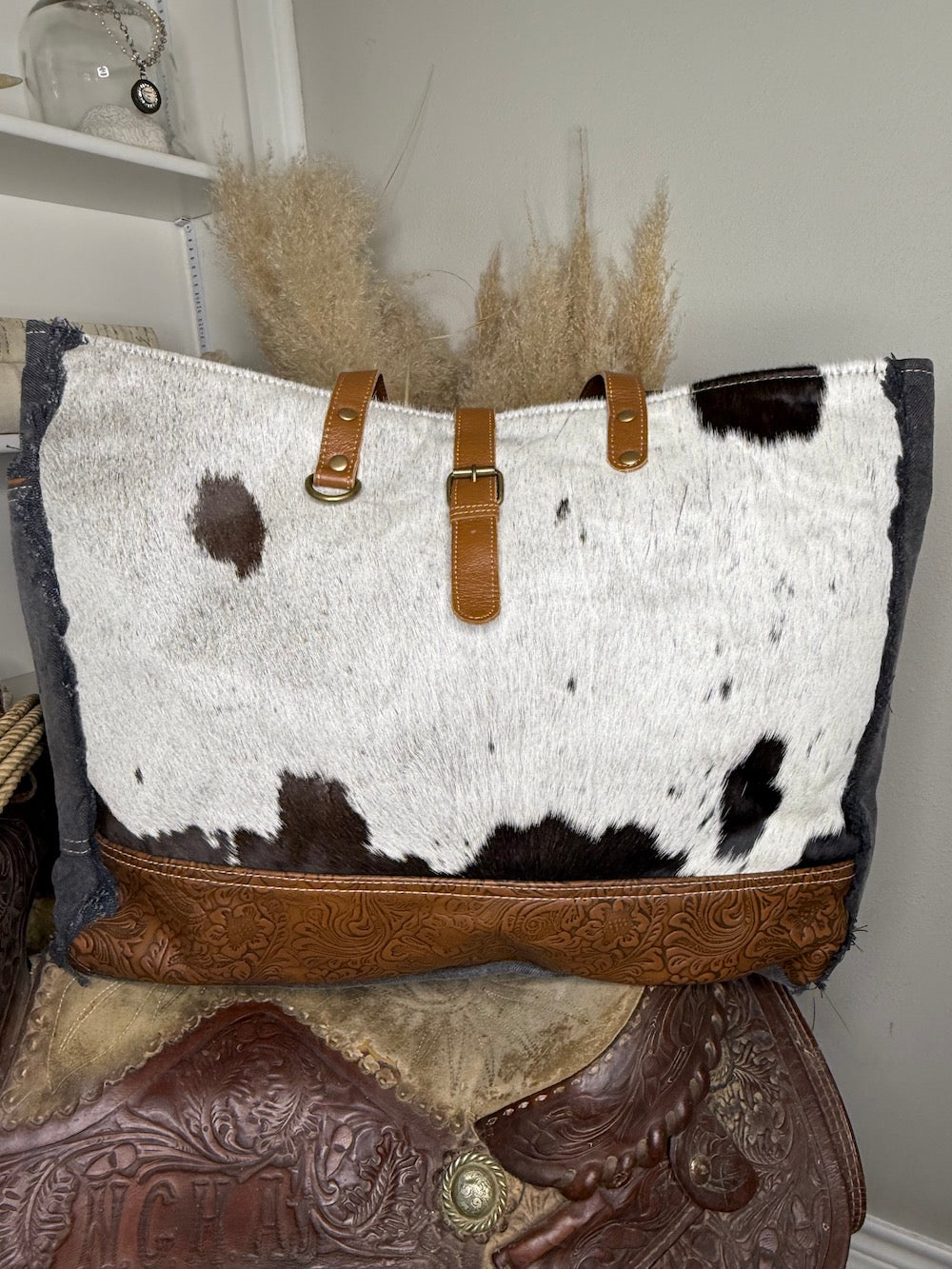 Matty Affair Canvas & Hair On Bag #3