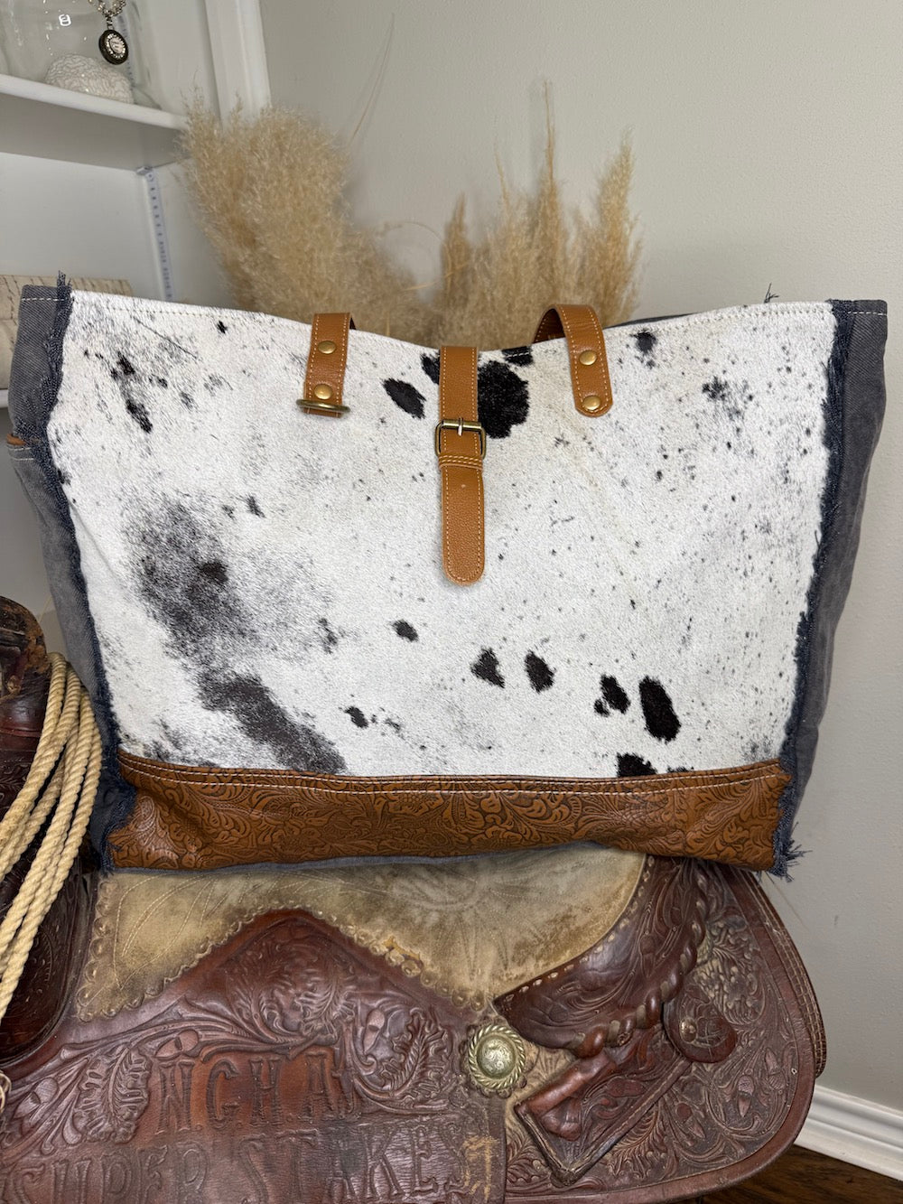 Matty Affair Canvas & Hair On Bag #5