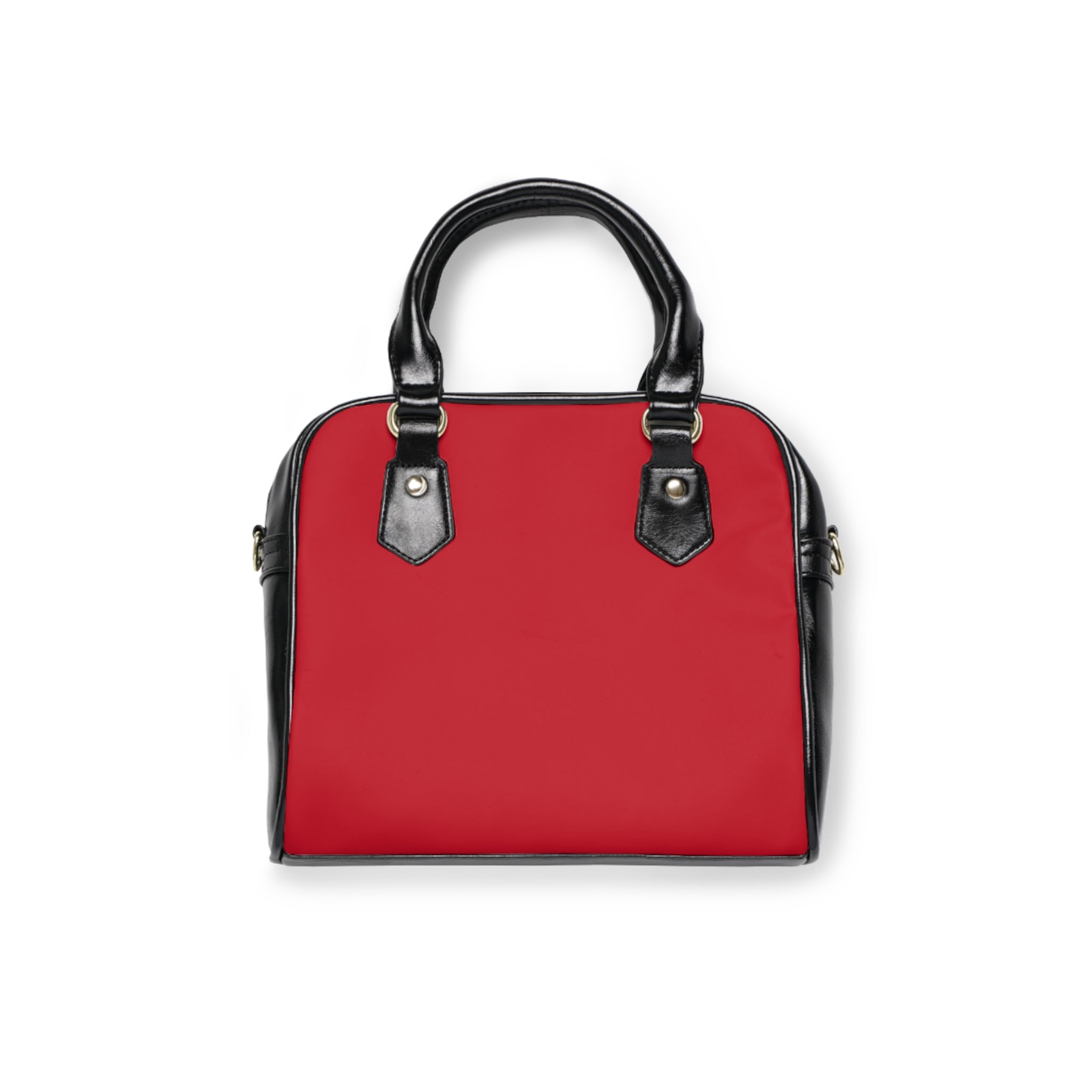 Punk Rock Shoulder Handbag Red