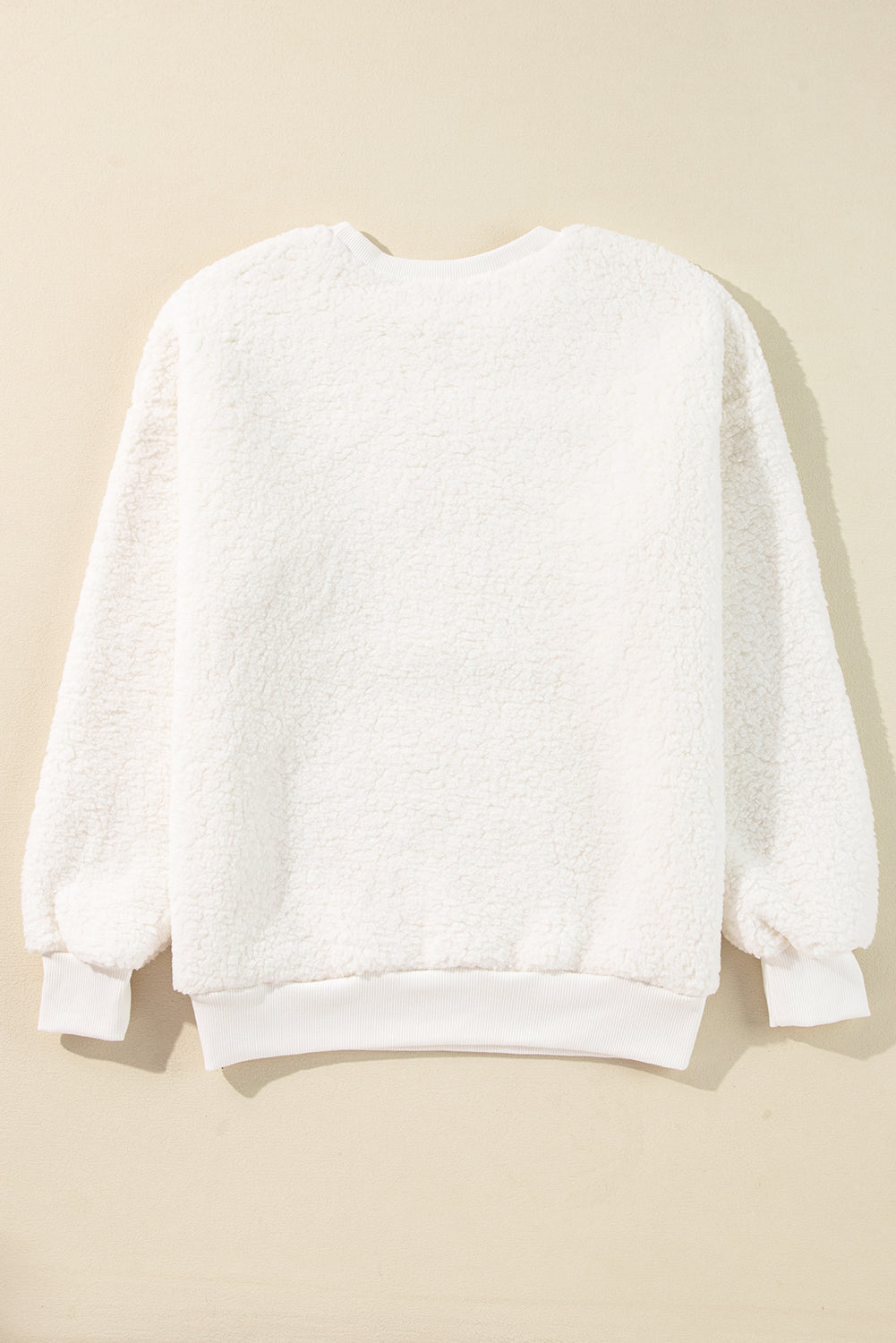 WC Christmas MERRY & Bright Chenille Sherpa Sweatshirt