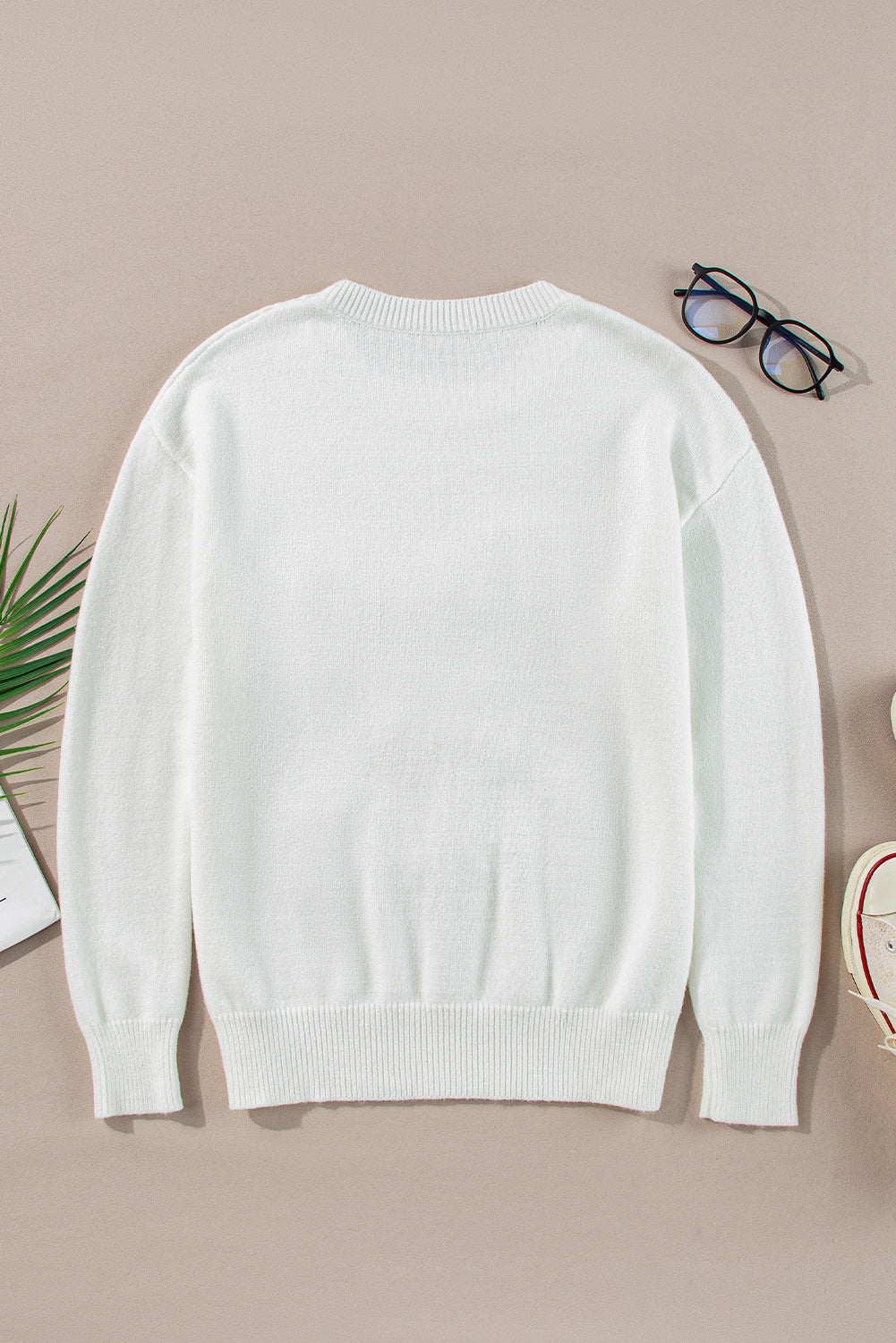 Christmas Merry and Bright Tinsel Sweater