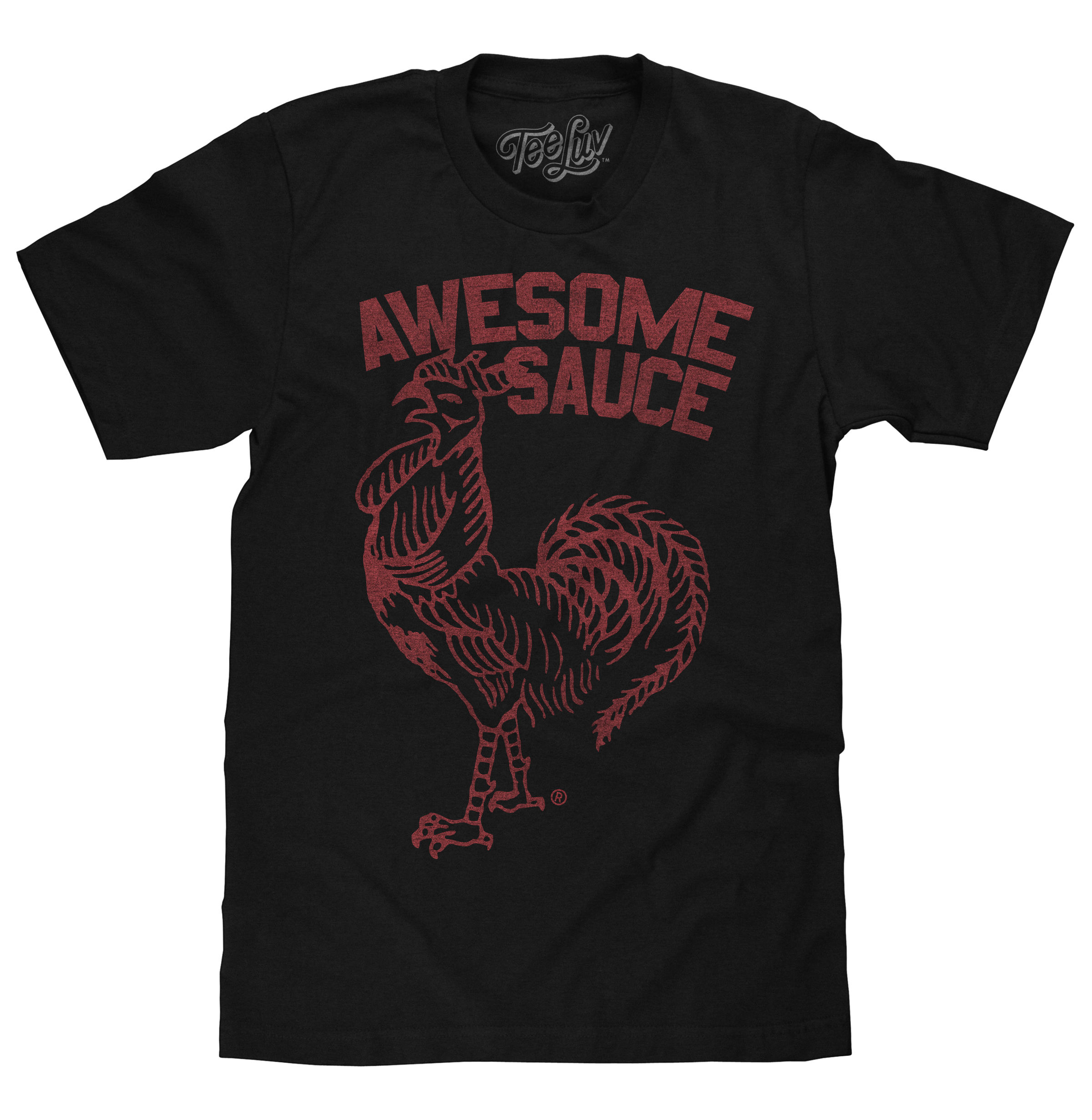 Sriracha Awesome Sauce T-Shirt - Black