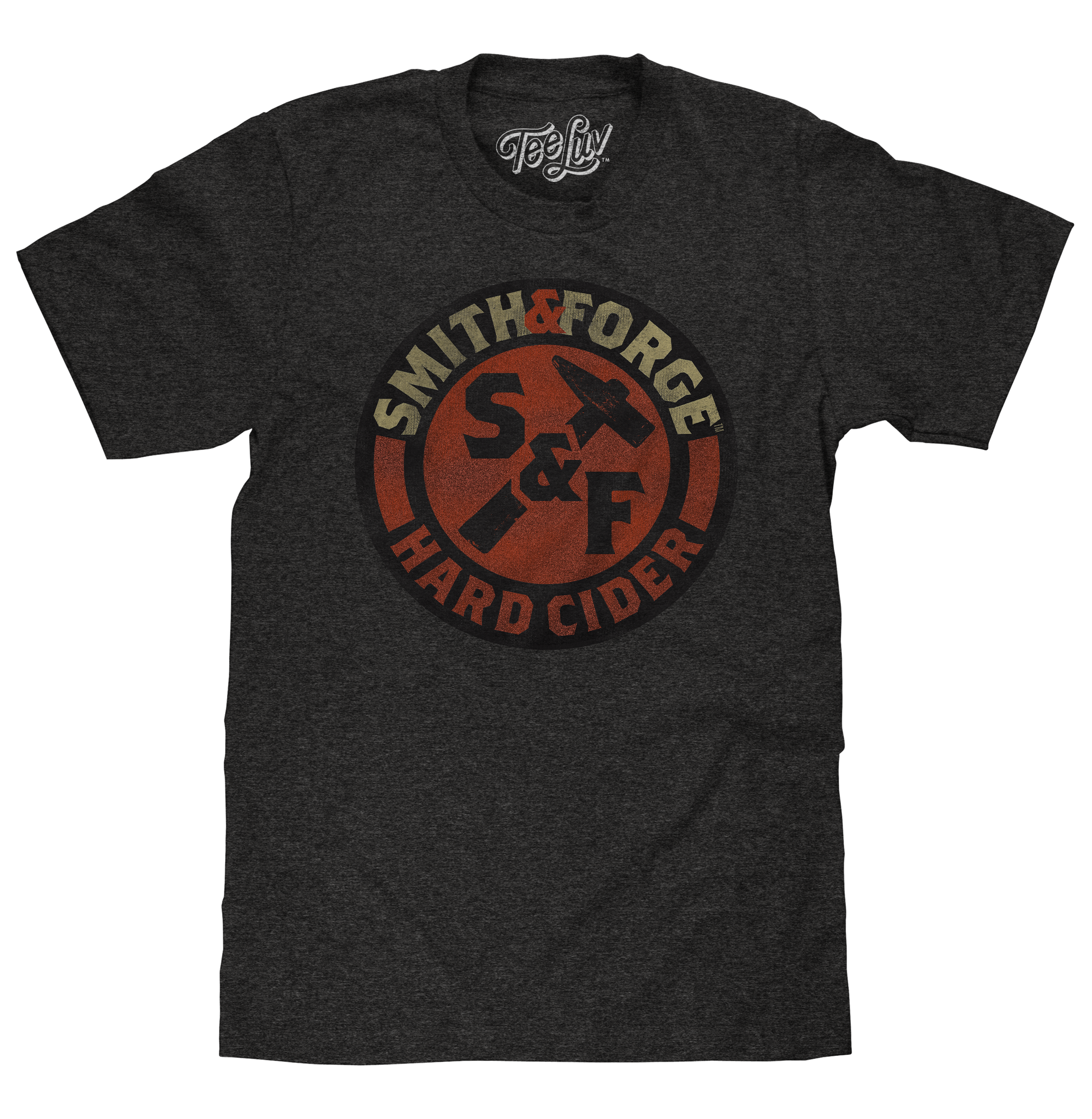 Smith & Forge Hard Cider Logo T-Shirt - Gray