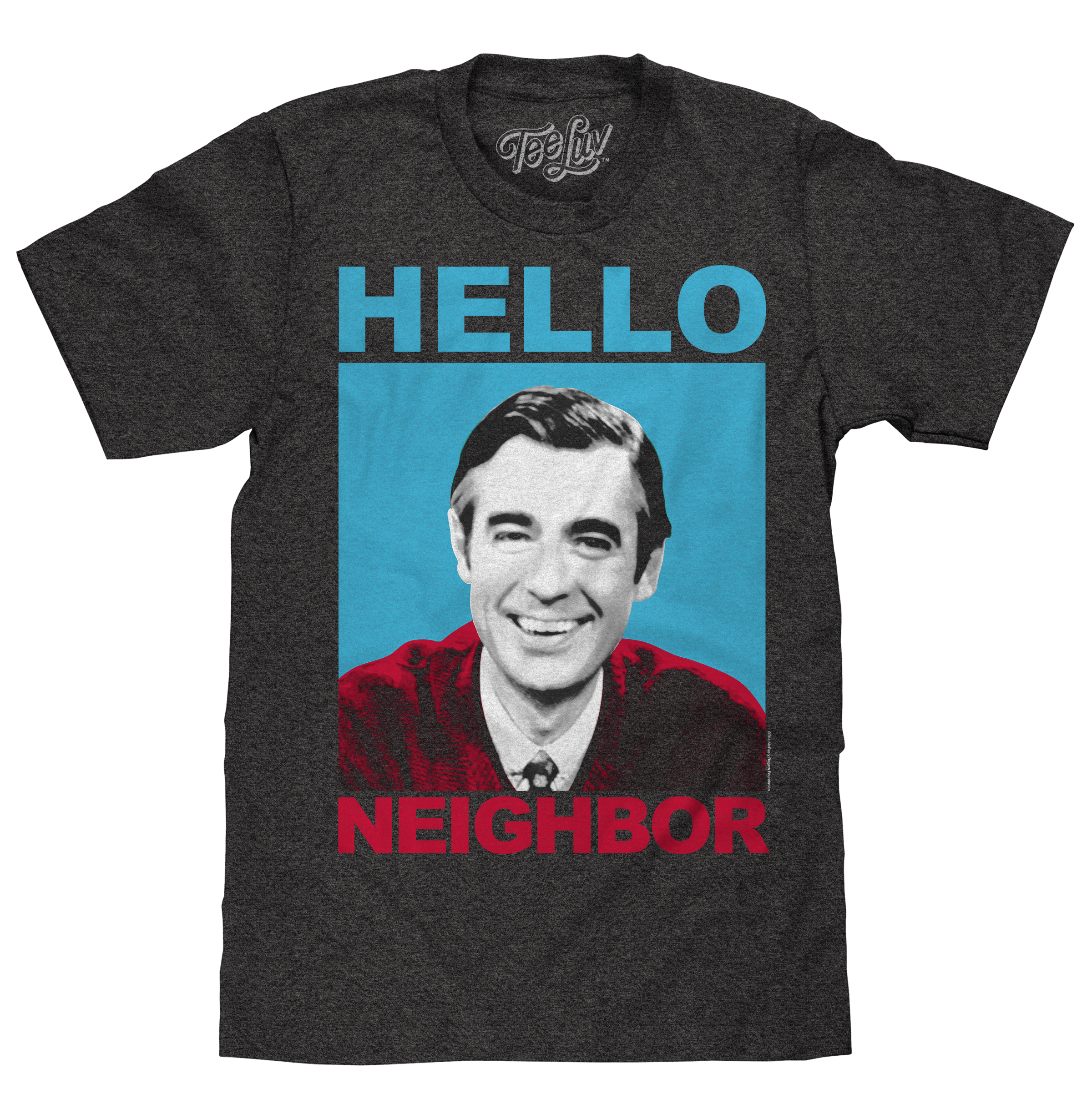 Mister Rogers "Hello Neighbor" T-Shirt - Gray