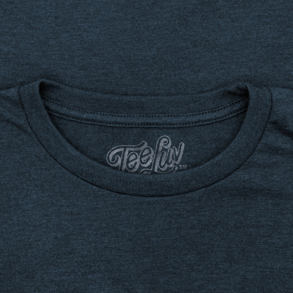 Miller High Life Champagne of Beers T-Shirt - Heather Navy Blue