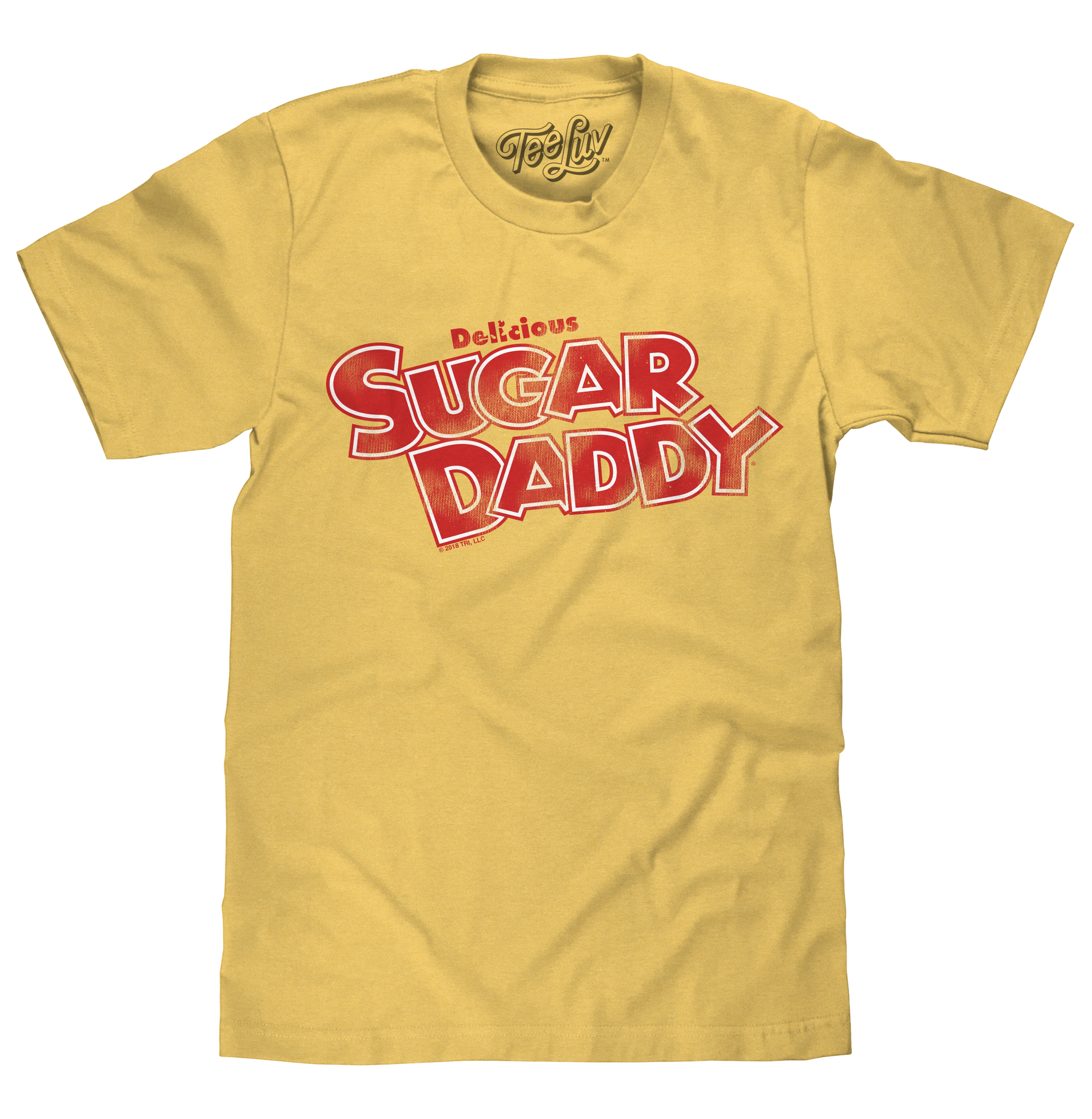 Delicious Sugar Daddy Candy T-Shirt - Light Yellow