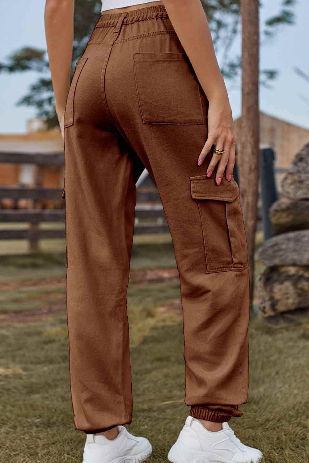 Long Jeans with Pocket