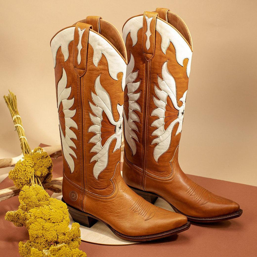 Rising Phoenix Cowgirl Boots - Stylish Cowboy Boots for Trendy Women