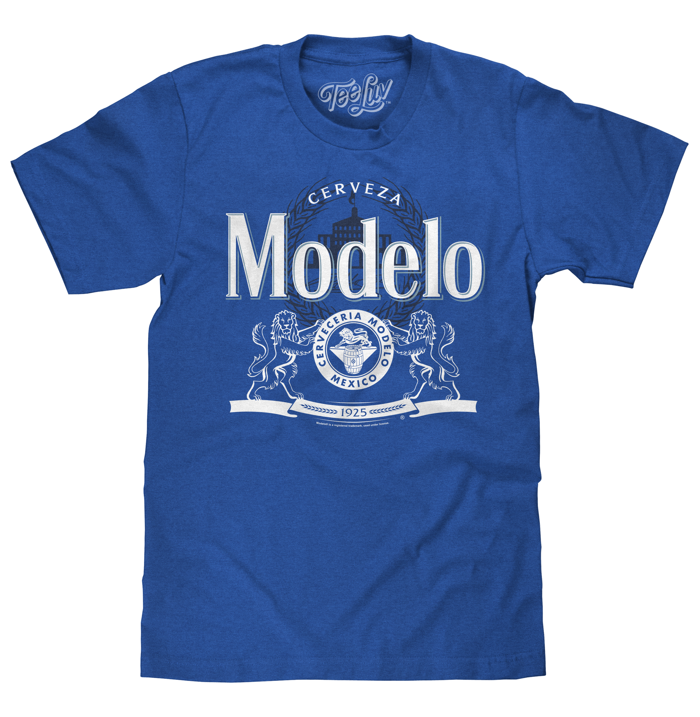 Cerveza Modelo Beer T-Shirt - Royal Blue