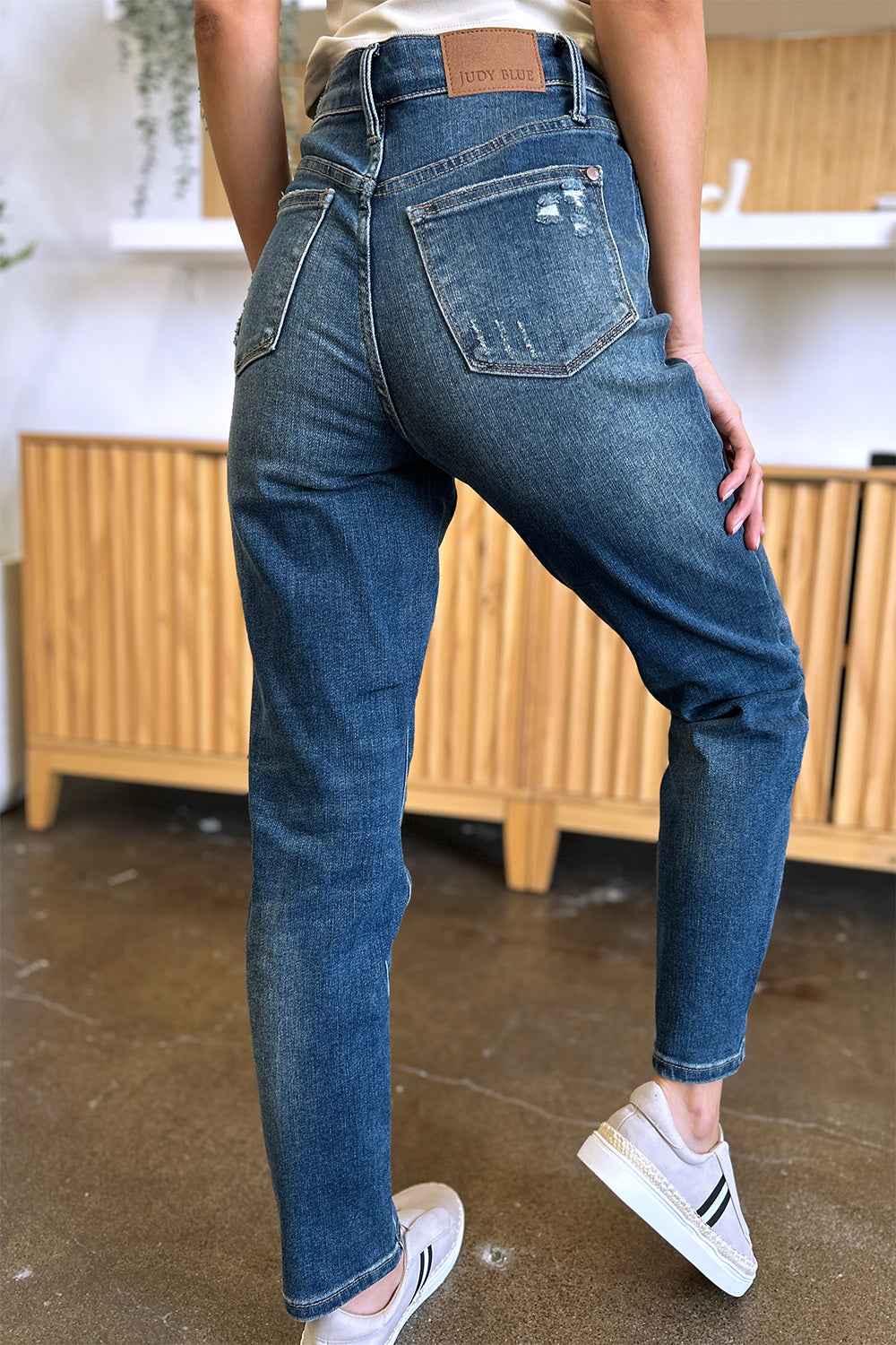 Judy Blue High Waist Jeans - Tummy Control Full Size Slim Fit Women's Jeans