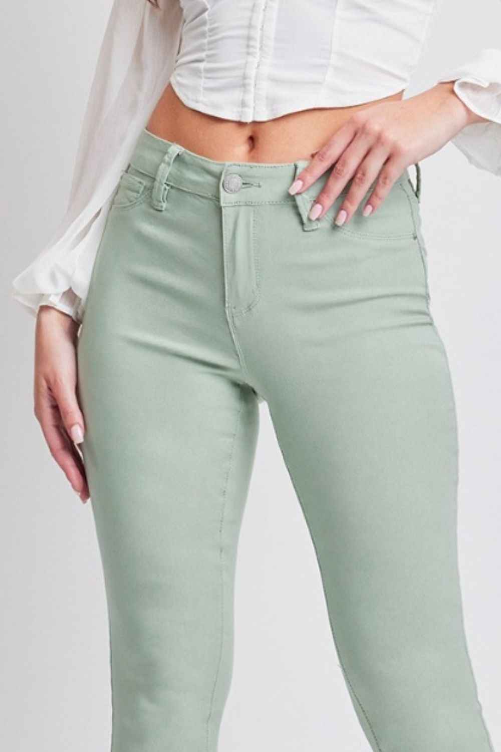 YMI Hyperstretch Skinny Jeans Women's Jeans Mid-Rise Design