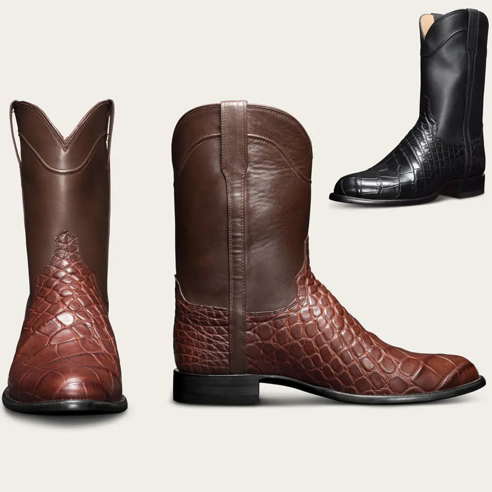 Men's Western Cowboy Boots - Stylish Footwear for Men